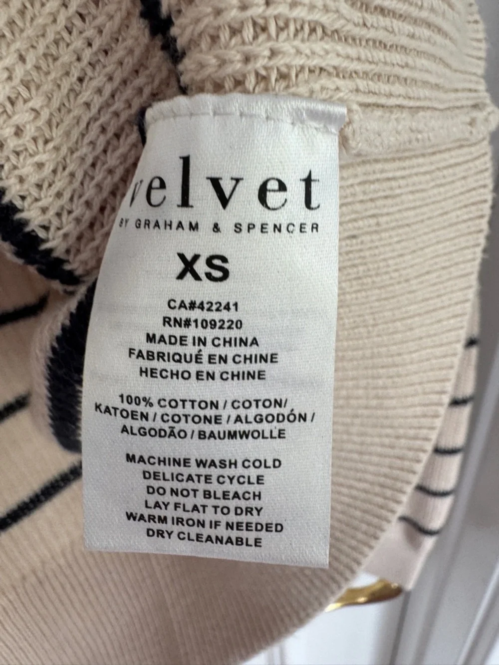 Velvet by Graham & Spencer Womens Women's Kierra Sweater Size XS